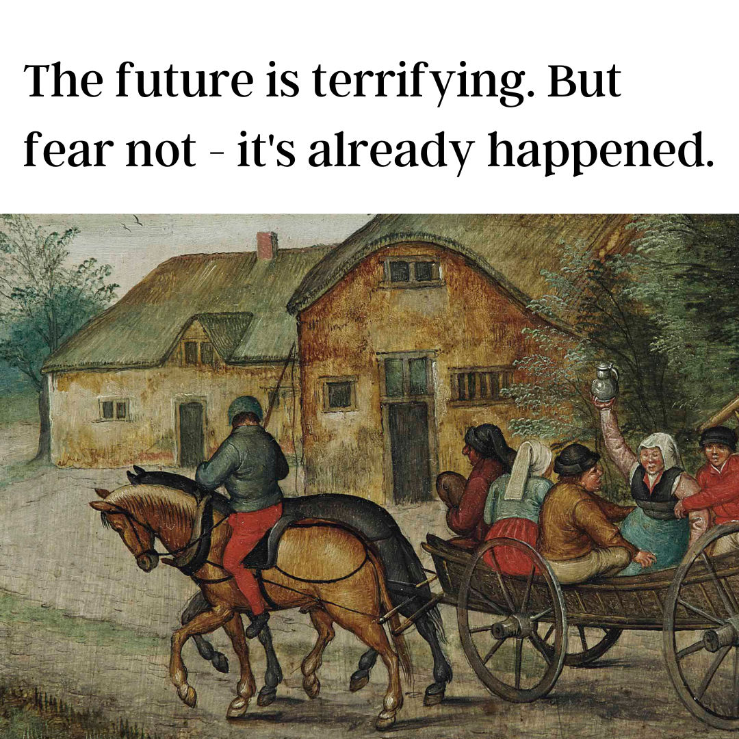 Fearing the past not the future